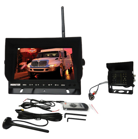 Wireless Backup Camera, Monitor and Accessories